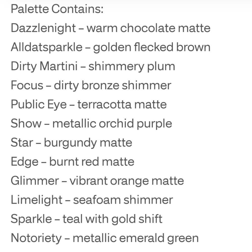 🆕 OPV BEAUTY LONDON Spotlight Palette